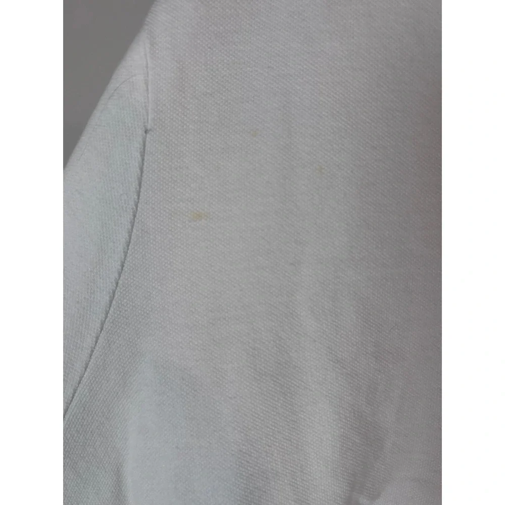Polo Ralph Lauren Mens XL White Featherweight Mesh Short Sleeve Polo Shirt Pony